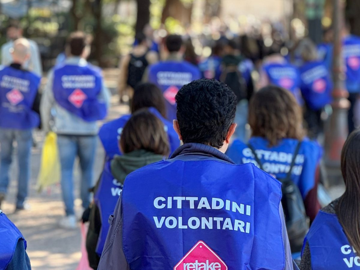Retake Day 2026, a Cosenza cittadini uniti per la cura dei beni comuni - Foto: Ufficio stampa Retake Day