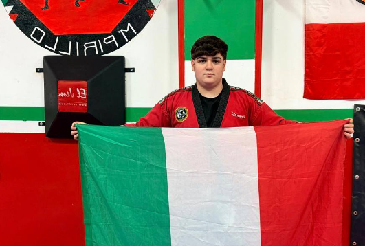 Francesco De Simone della Warpedo di Cirò Marina in Nazionale - Foto: Coni Point Crotone
