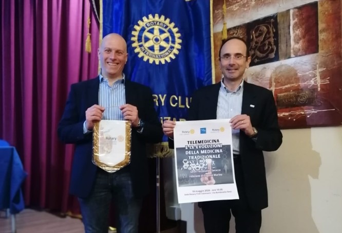 Telemedicina e innovazione: il Rotary Club Catanzaro ospita il Dott. Eugenio Marino - Foto: Uff. Stampa Rotary Club Catanzaro