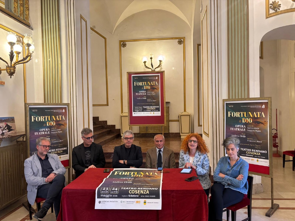 Al Teatro Rendano presentata "Fortunata di Dio" - Foto: Uff. Stampa Ruggiero Pegna