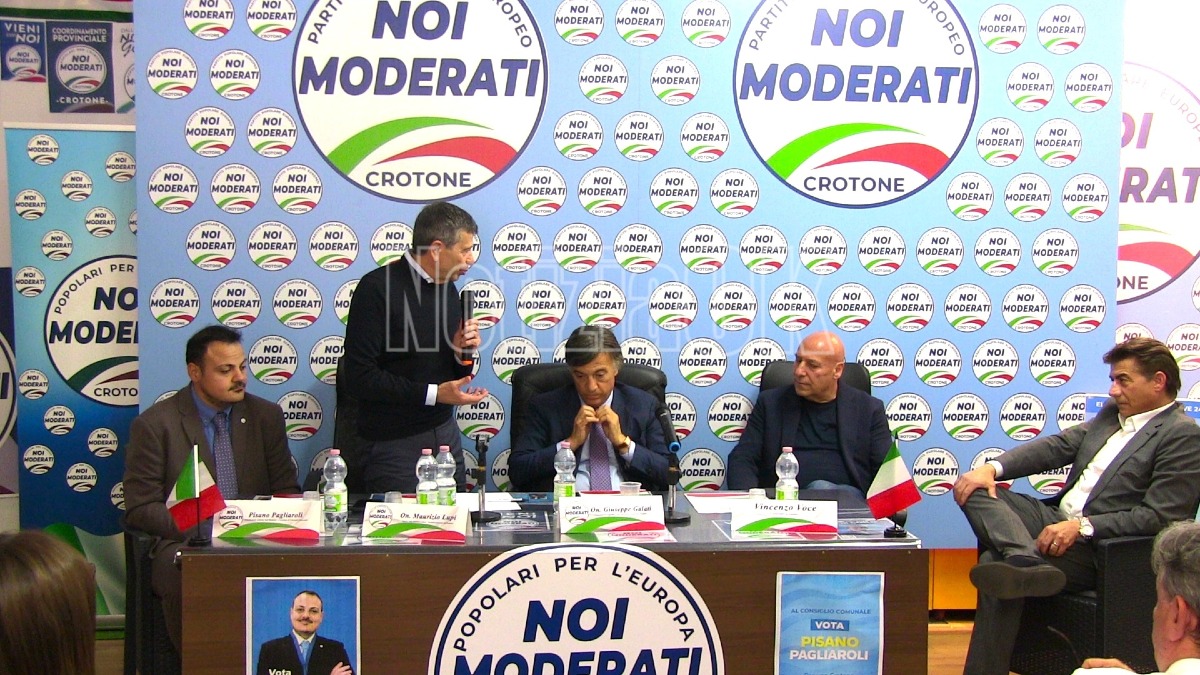 (VIDEO) Noi Moderati, Lupi a Crotone: "Sostegno a Voce, il centrodestra sarà premiato" - Foto: Redazione 