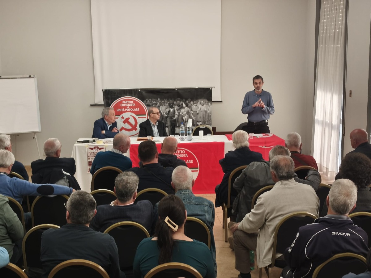 PCUP Calabria, congresso regionale a Lamezia: eletti i rappresentanti della federazione di Crotone - Foto: Uff. Stampa Partito Comunista - Federazione di Crotone
