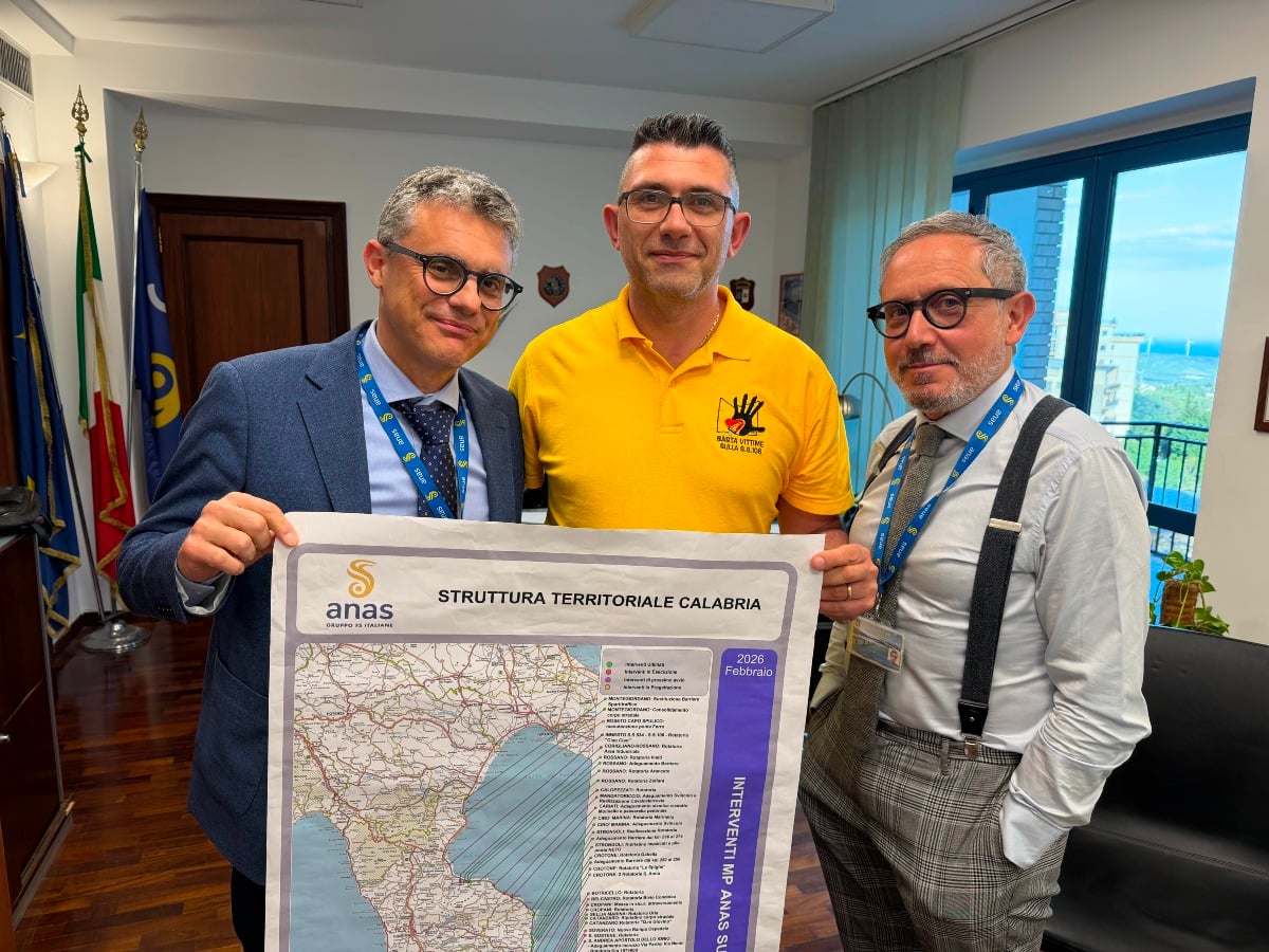 Statale 106, nuovi interventi in arrivo: “Più sicurezza con cantieri diffusi in tutta la Calabria” - Foto: Uff. Stampa Basta Vittime Sulla Strada Statale 106