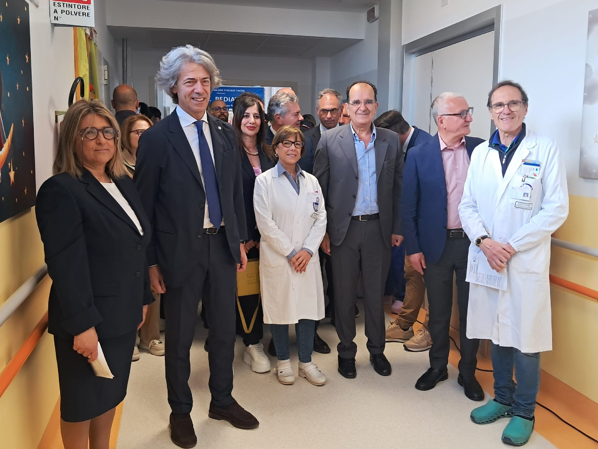 Catanzaro - Inaugurata la nuova area pediatrica al Pugliese - Foto: Ufficio stampa A.O. Renato Dulbecco