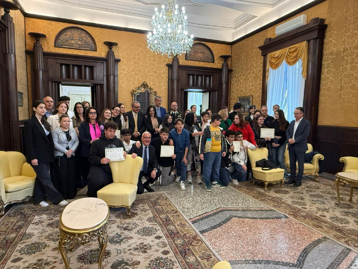 Catanzaro - Concluso in Prefettura il progetto di educazione alla legalità - Foto: Ufficio stampa Prefettura di Catanzaro