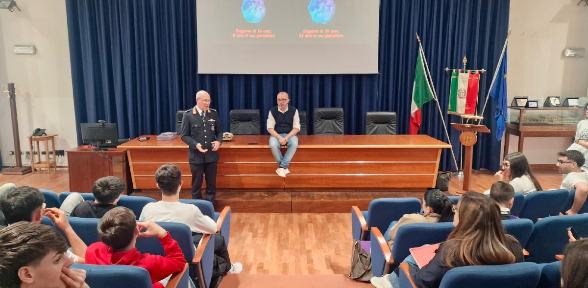 Catanzaro - Scuole Sicure, la Polizia Locale incontra gli studenti - Foto: Incontro progetto “Scuole Sicure”