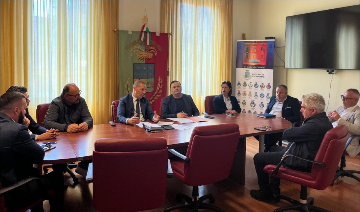 Crotone verso la nuova S.S. 106, Ammirati: "Sfida strategica per il futuro della Calabria" - Foto: Uff. Stampa Provincia di Crotone