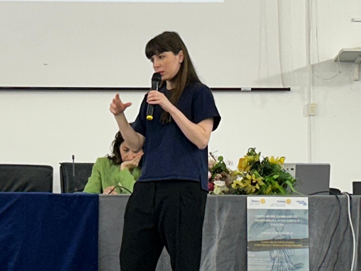 Crotone - Giovani e futuro, al Barlacchi-Lucifero l’incontro con Ludovica Gualtieri - Foto: Ludovica Gualtieri al Barlacchi Lucifero