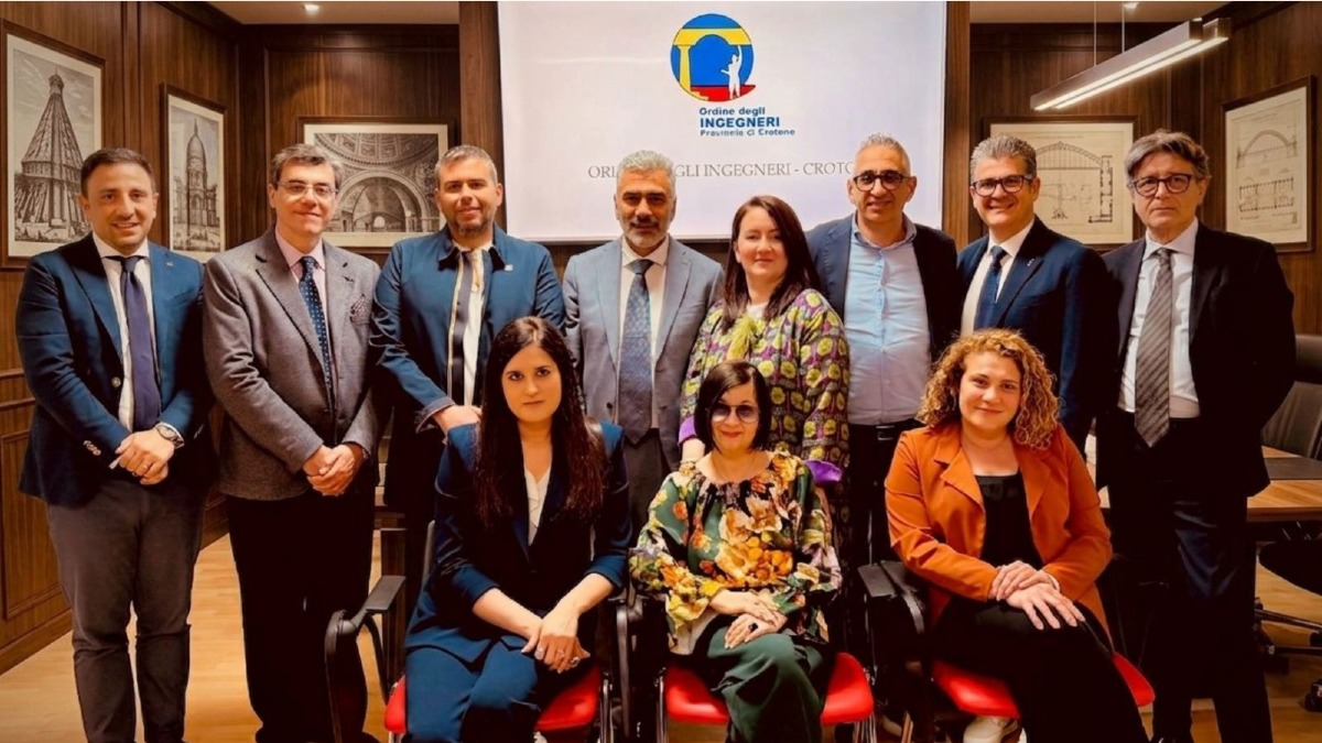Si insedia il nuovo Consiglio dell’Ordine degli Ingegneri di Crotone - Foto Uff. Stampa Segreteria Ordine Ingegneri - Crotone