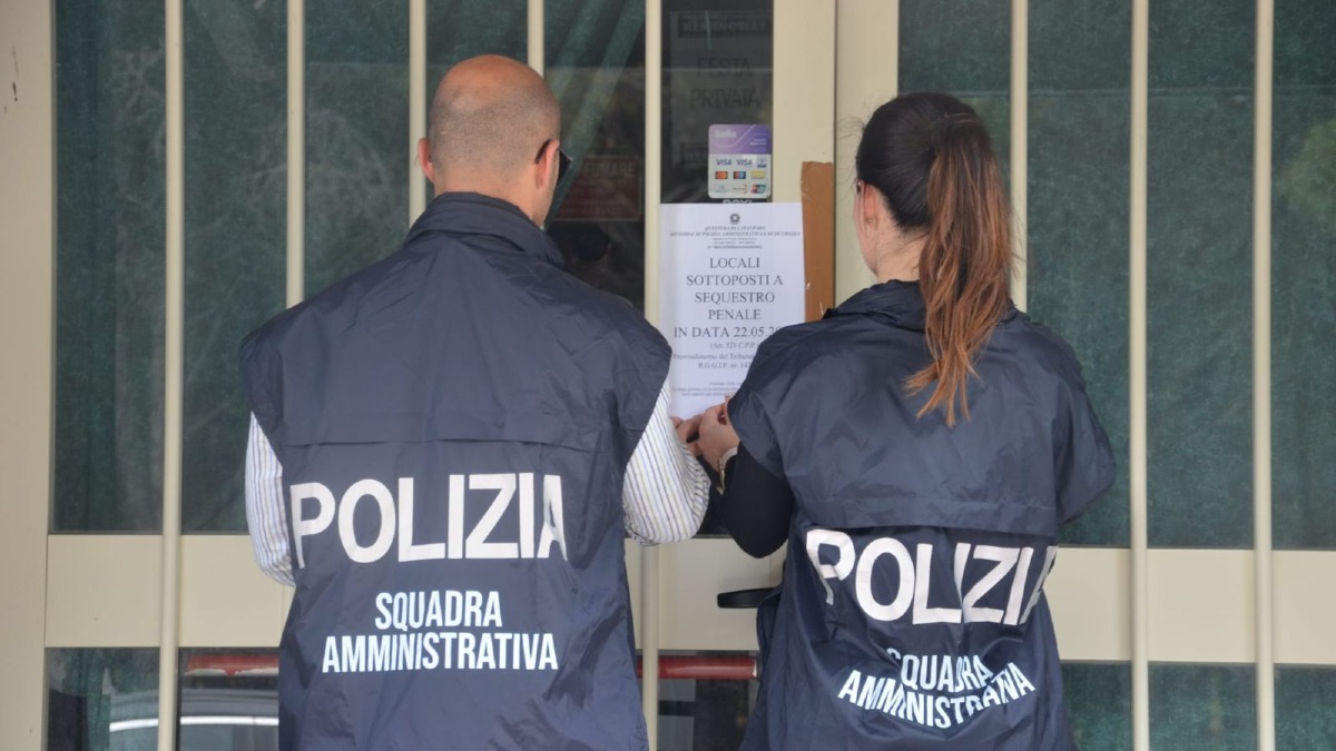 Catanzaro - Discoteche senza autorizzazioni a Giovino, sequestrate due strutture - Foto: Uff Stampa Questura di Catanzaro