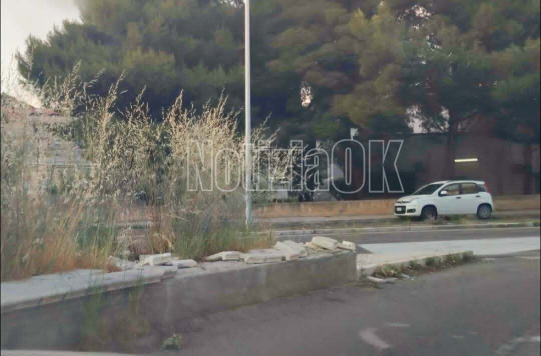 Crotone, il collegamento tra via Leoncavallo e viale Gandhi finisce nel degrado - Foto: Redazione