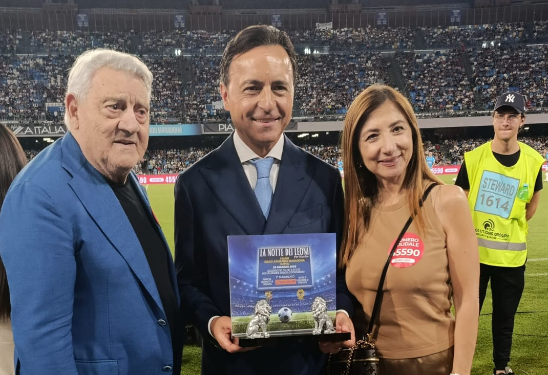 “La Notte dei Leoni”, al Maradona una festa di sport e solidarietà nel segno di Gerardo Sacco - Foto: Uff. Stampa Geardo Sacco