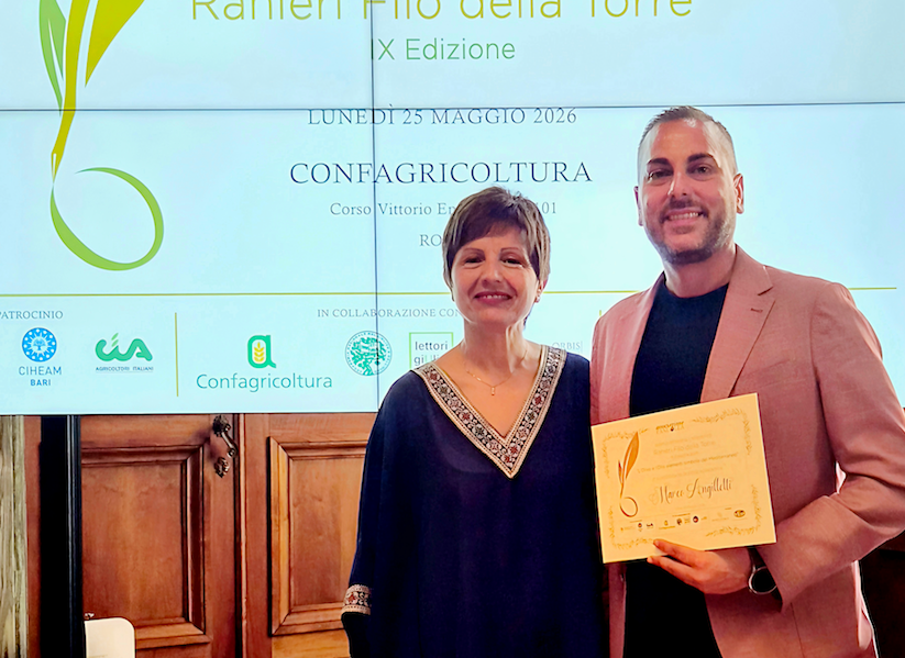 Catanzaro, Marco Angilletti conquista il secondo posto al Premio Ranieri Filo della Torre - Foto: Uff. Stampa Associazione Pandolea