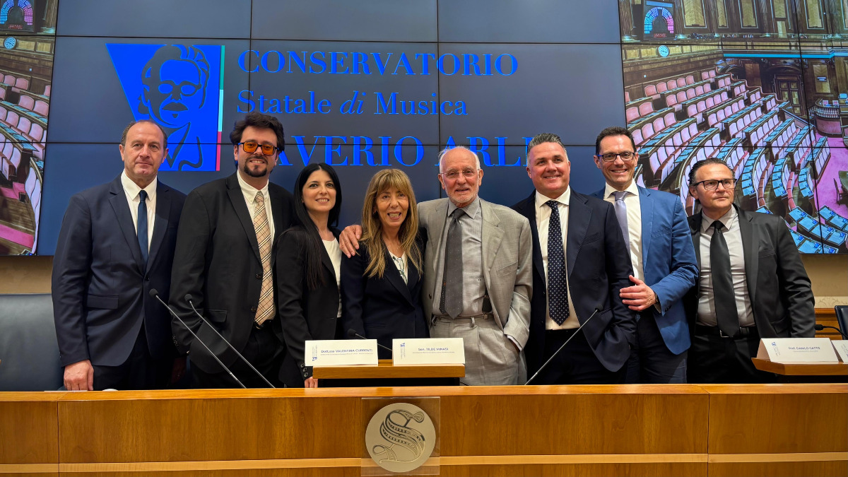 Catanzaro - Il progetto MUSAE del Conservatorio Arlia presentato in Senato - Foto: Presentazione progetto Musae 