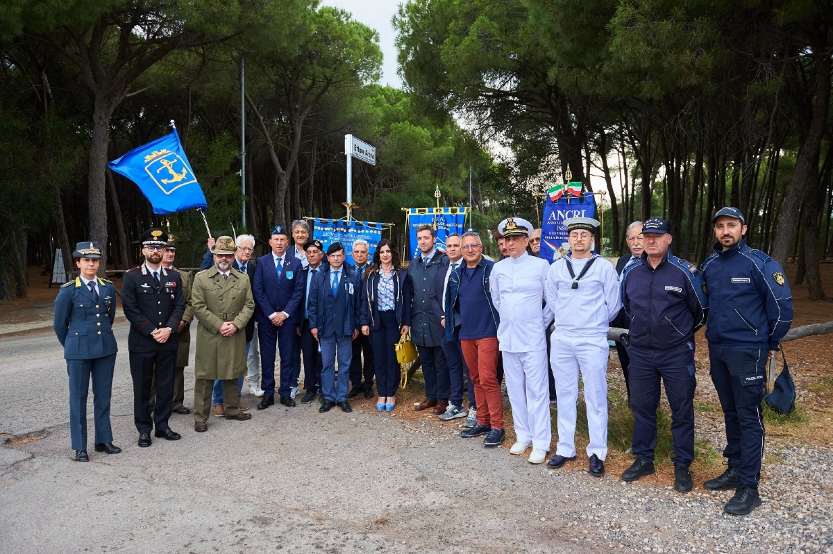 Catanzaro: intitolata nel quartiere Giovino una via in memoria del partigiano Ettore Arena - Foto Uff. Stampa Comune di Catanzaro 