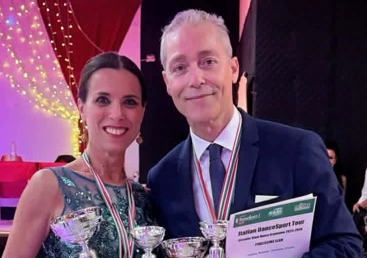 Trionfo nazionale per il crotonese Roberto Lepera e sua moglie Viviana  - Foto: Roberto Lepera e Viviana D’Introna