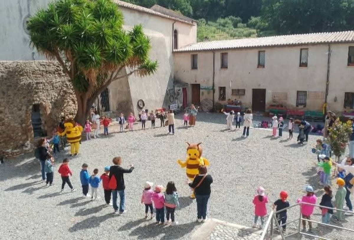 Paola, studenti alla scoperta della biodiversità nell’antico borgo di Badia - Foto Uff. Stampa Comune di Paola 