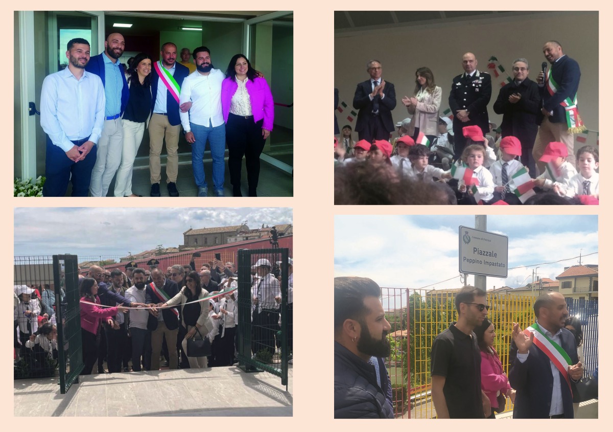 Petrizzi inaugura la nuova scuola: istruzione, sicurezza e legalità - Foto Uff. Stampa Comune di Petrizzi 