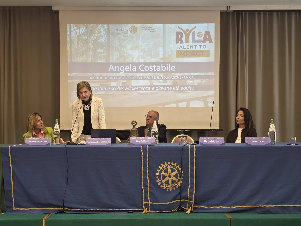 Rende, Talent to Impact: il Rotary Calabria trasforma il talento dei giovani in futuro - Foto: Uff. Stampa Rotary Distretto 2102 Calabria