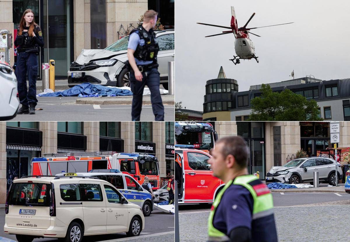 Auto sulla folla a Lipsia, almeno due morti e tre feriti gravi. Arrestato il conducente - 