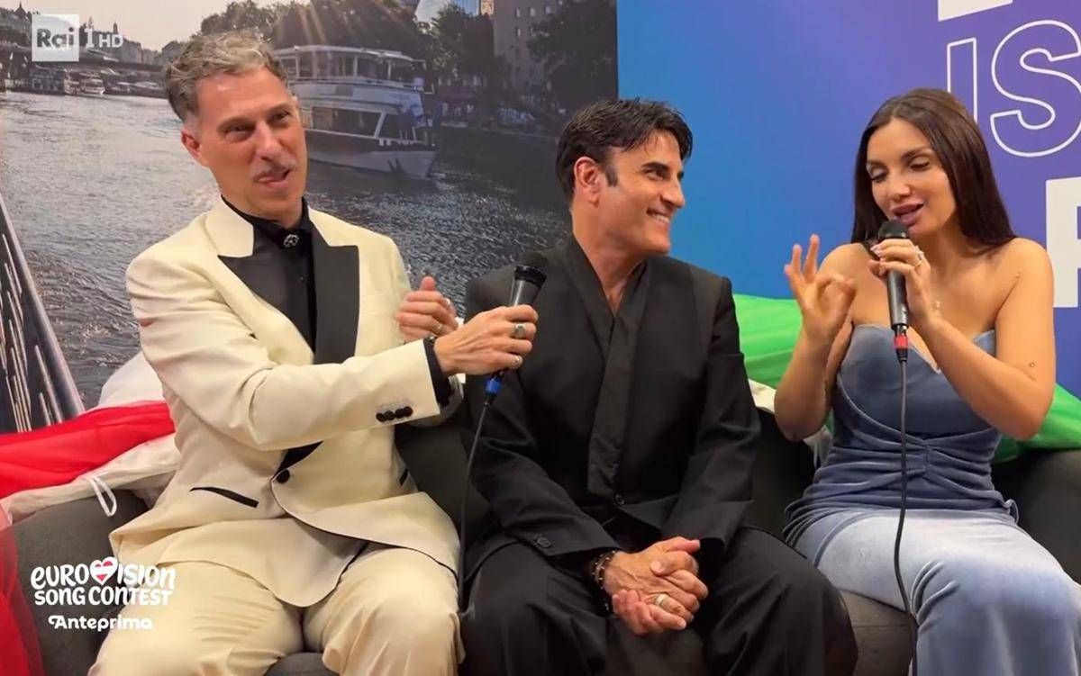 Eurovision, l'emozione di Sal Da Vinci e l'augurio di Conti: "Vinci, sono i mondiali di canto" - 