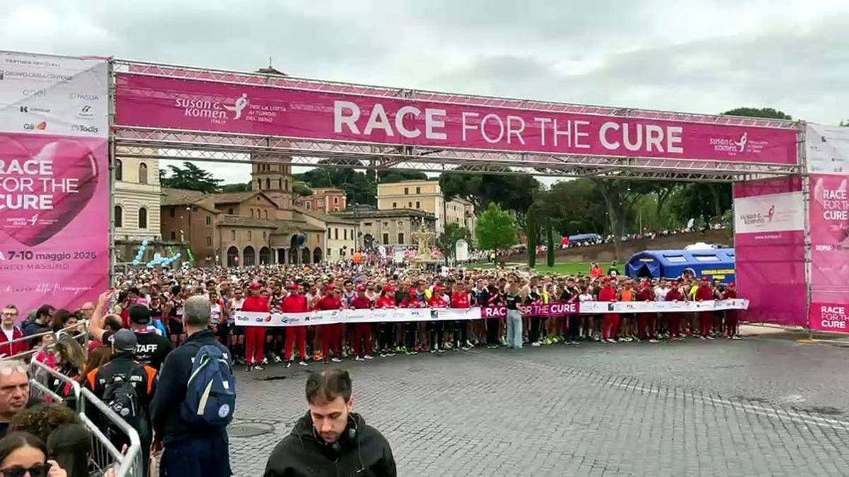 A Roma l'onda rosa per Race for the Cure, sport e prevenzione contro il tumore al seno - 