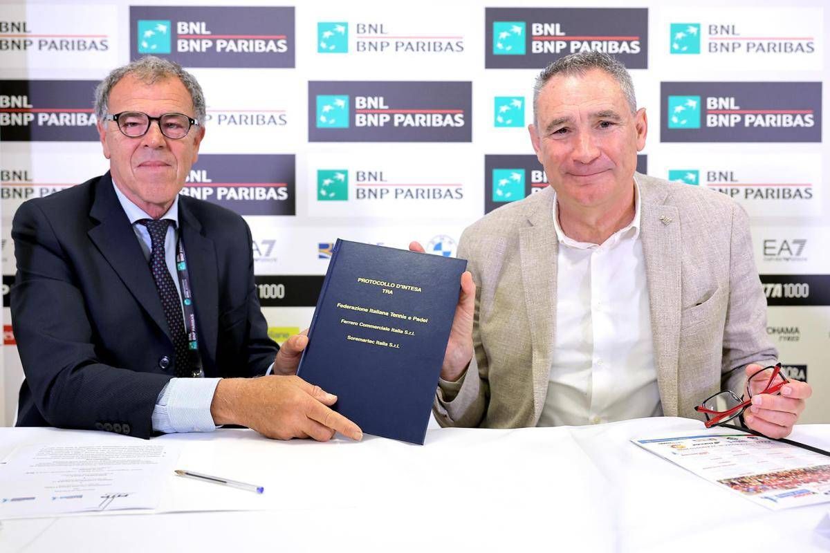 Tennis, sottoscritto Protocollo d’intesa tra Fitp e Ferrero - 