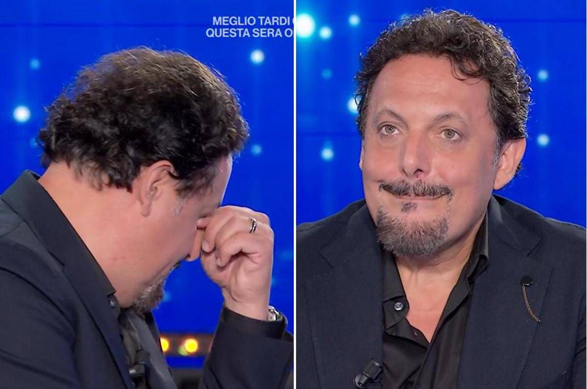 Domenica In, Enrico Brignano e la commozione: "Ho 60 anni, ormai piango sempre..." - 