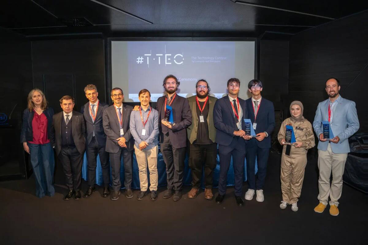 Leonardo e Telespazio premiamo i vincitori della settima edizione del #T-TeC - 