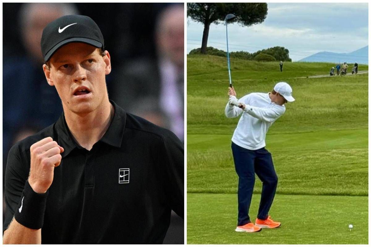 Sinner, prima di Popyrin la sfida con Vagnozzi... a golf - 