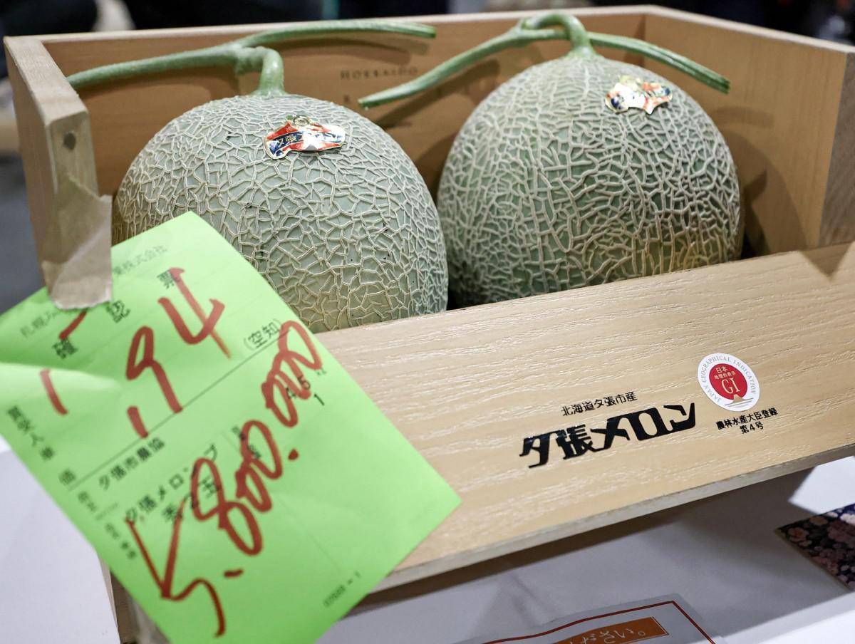 Due meloni venduti a 31mila euro, l'asta choc in Giappone per i frutti 'd'oro' - 