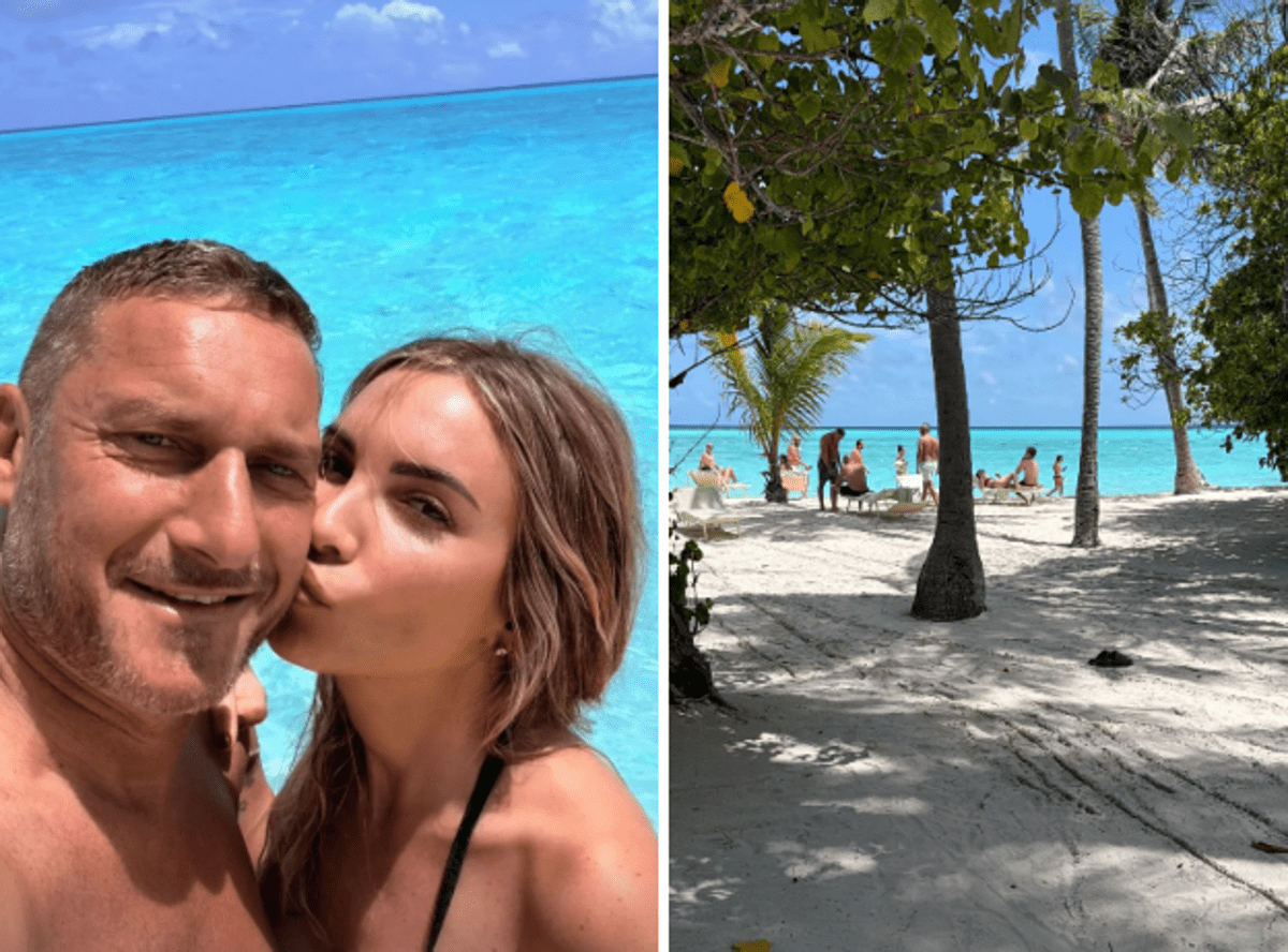 Totti, dopo il divorzio da Blasi vola alle Maldive con Noemi Bocchi - 