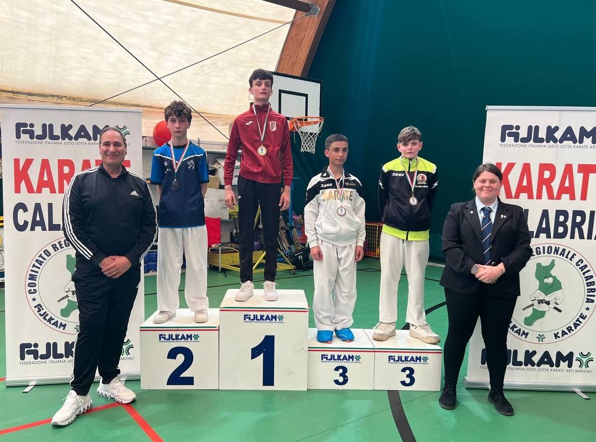 Qualificazioni Regionali Karate - Foto Uff. Stampa ASD Martial Kroton Ryu 5.05.2026 