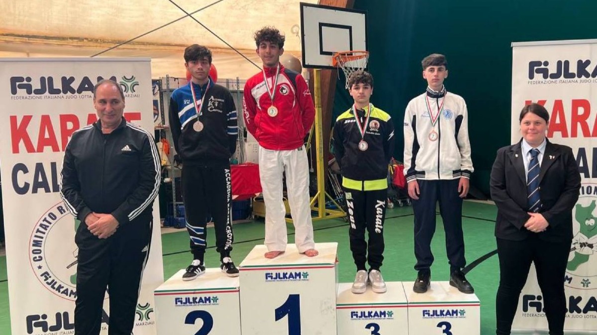 Accademia Karate Crotone Qualificazione Nazionali PalaPellicone Ostia - Foto Uff. Stampa AKC 05.05.2026
