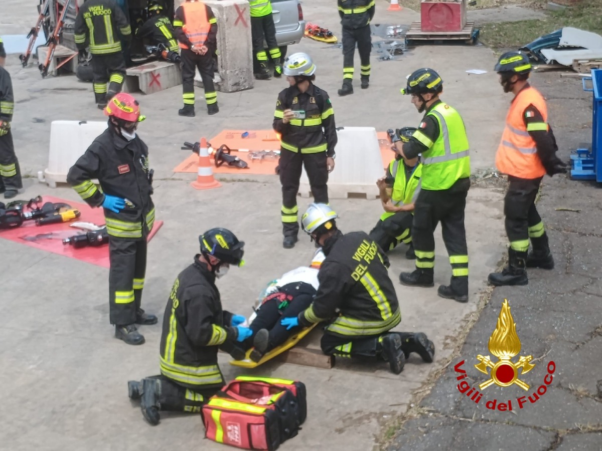 Vigili del Fuoco "Italian Rescue Training” - Foto Uff. Stampa Vigili del fuoco 10.05.2026