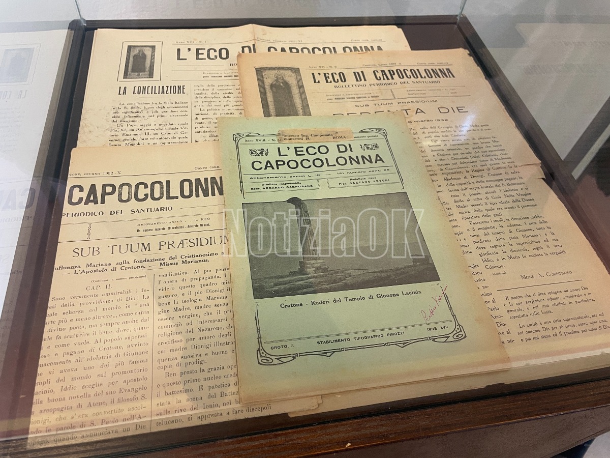 Manifesti Madonna di Capo Colonna - Archivio Storico Comunale (Foto Redazione 11.05.2026)