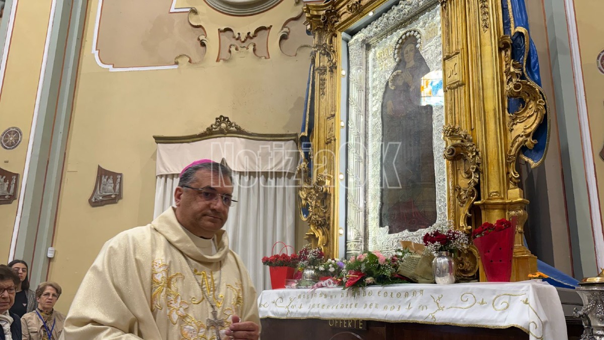 Monsignor Stefano Rega - Vescovo di San Marco Argentano (Foto Redazione 11.05.2026)