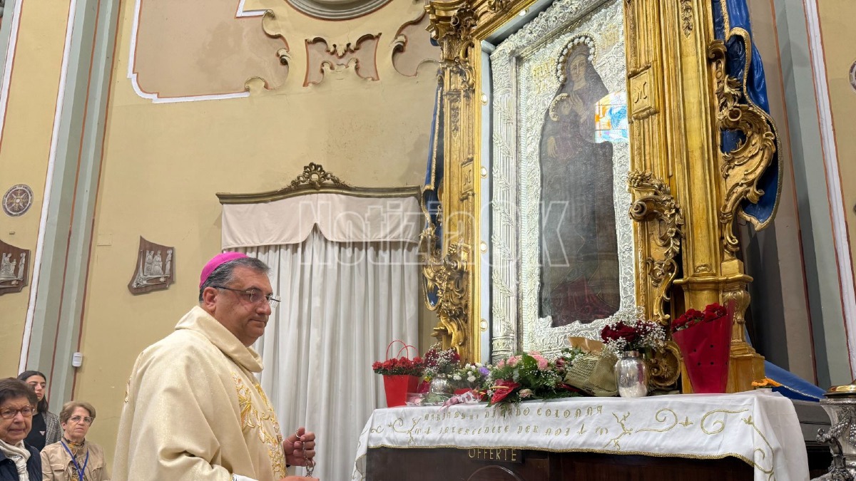 Monsignor Stefano Rega - Vescovo di San Marco Argentano (Foto Redazione 11.05.2026)