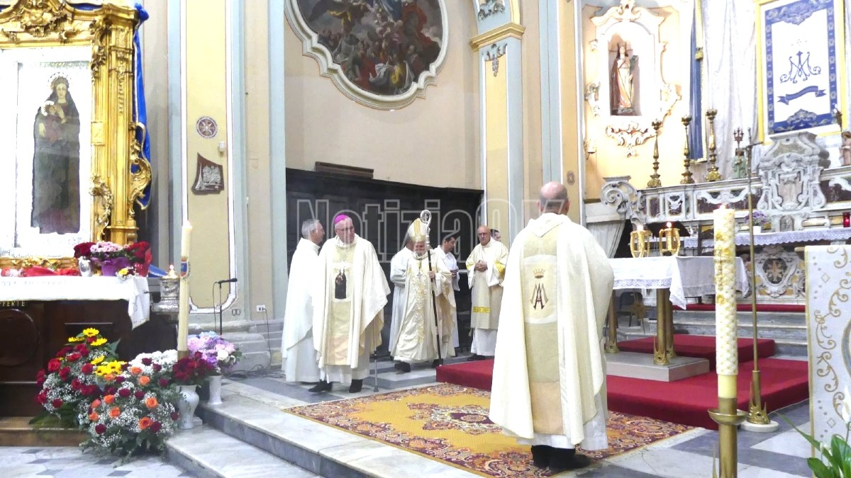 Monsignor Fortunato Morrone - Messa Chiesa Immacolata Settennale - Foto Redazione 12.05.2026 