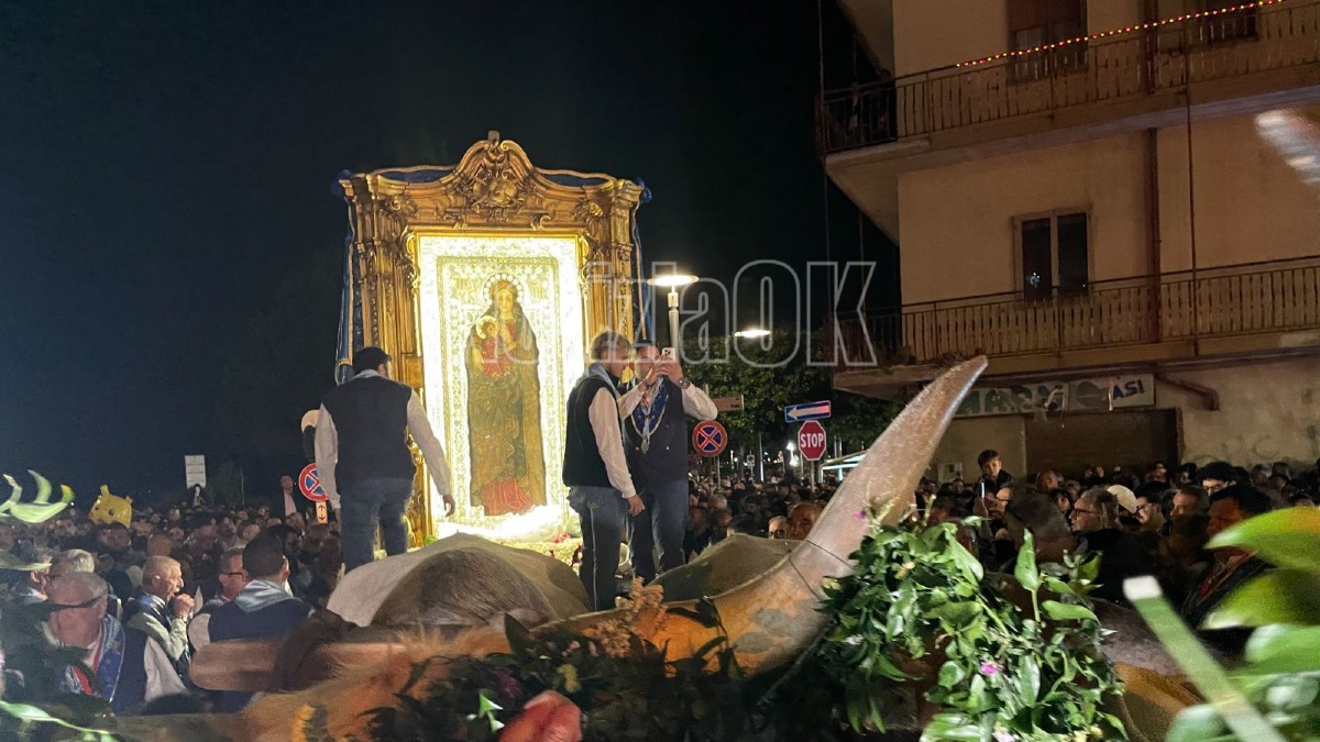 Pellegrinaggio di rientro Madonna do Capo Colonna - Settennale - Foto Redazione 18.05.2026