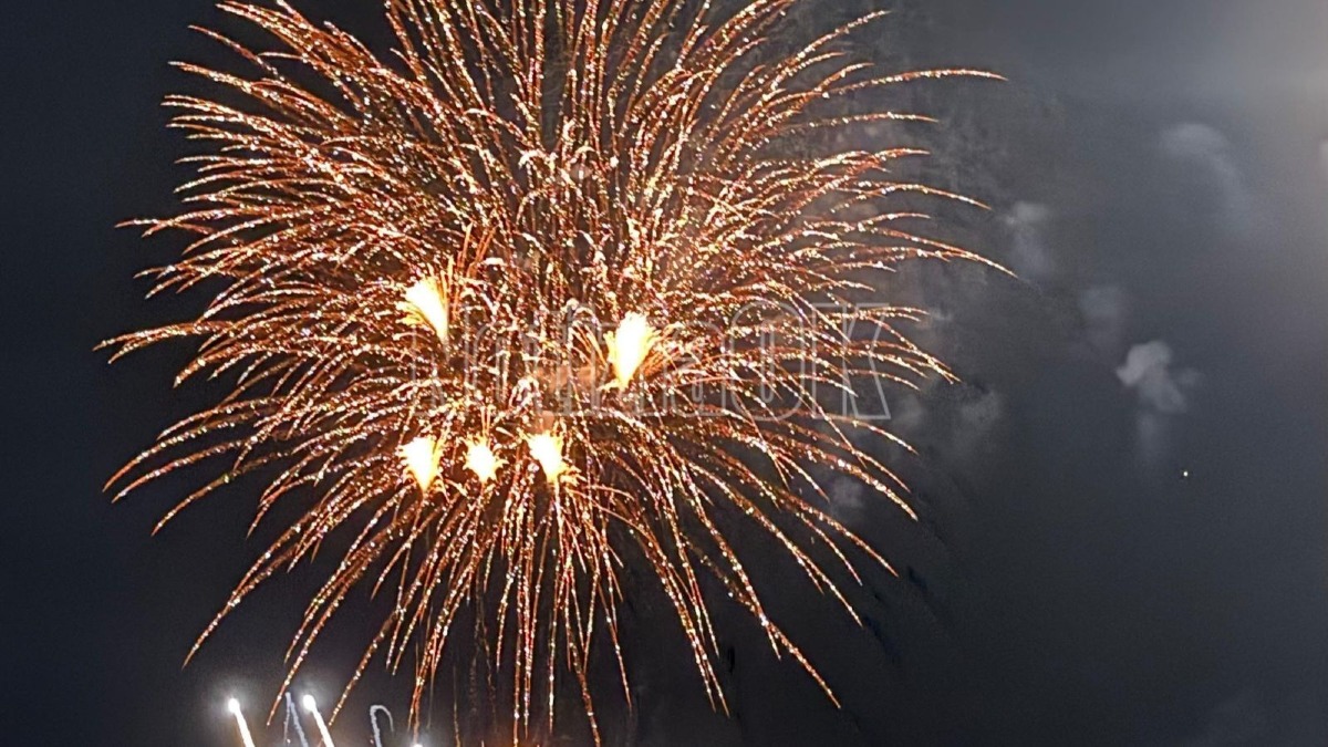 Fuochi d'artificio Madonna di Capo Colonna - Foto Redazione 17.05.2026