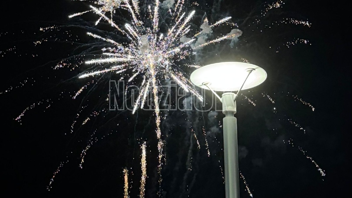 Fuochi d'artificio Madonna di Capo Colonna - Foto Redazione 17.05.2026