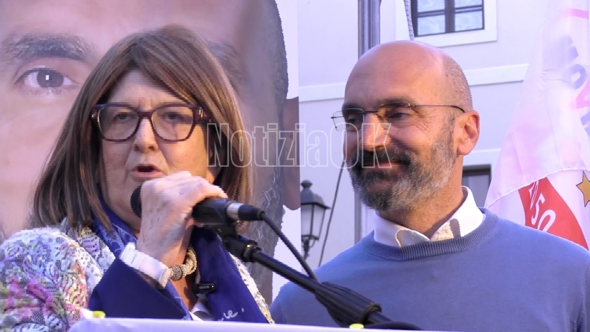 Orrico - Baldino - Appendino a sostegno di Trocino - Comizio Piazza Duomo (Foto Redazione 19.05.2026)