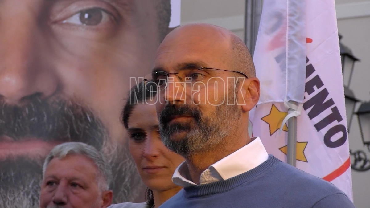 Orrico - Baldino - Appendino a sostegno di Trocino - Comizio Piazza Duomo (Foto Redazione 19.05.2026)