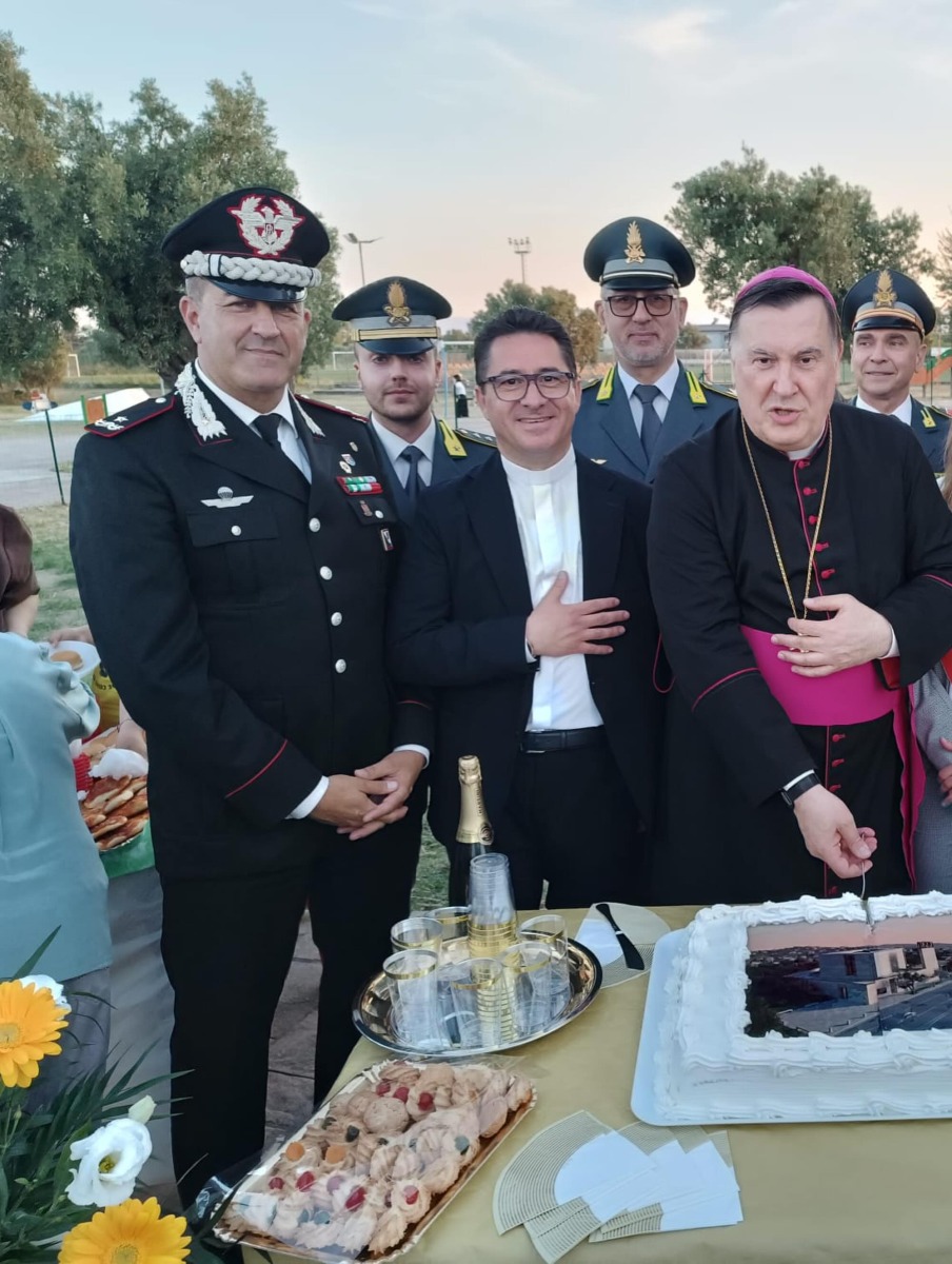 Posa prima pietra chiesa simeri mare - Foto: Uff. Stampa Wanda Ferro 