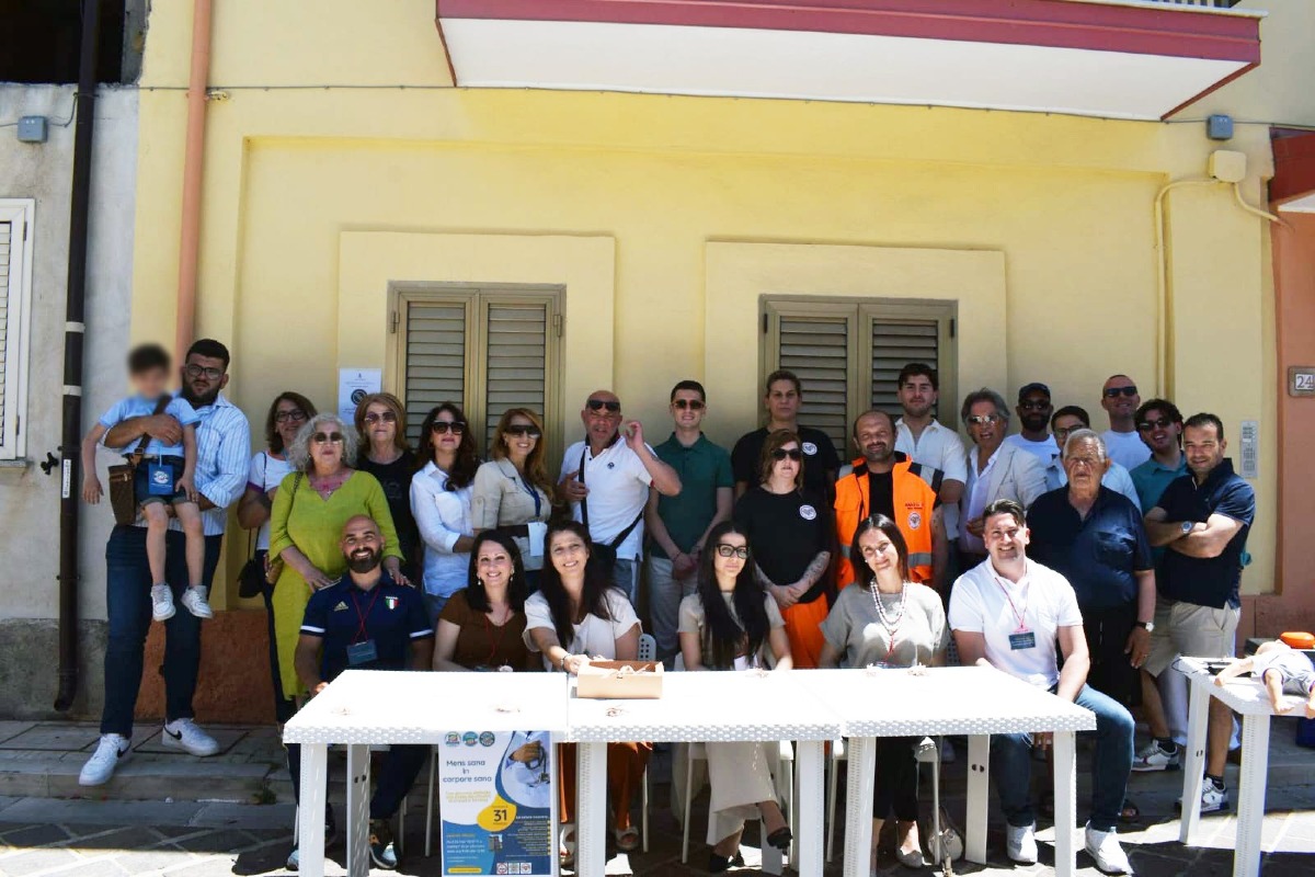 Crucoli, successo per “Mens Sana in Corpore Sano”: una mattinata dedicata alla prevenzione - Foto Uff. Stampa Forza Italia Crucoli 