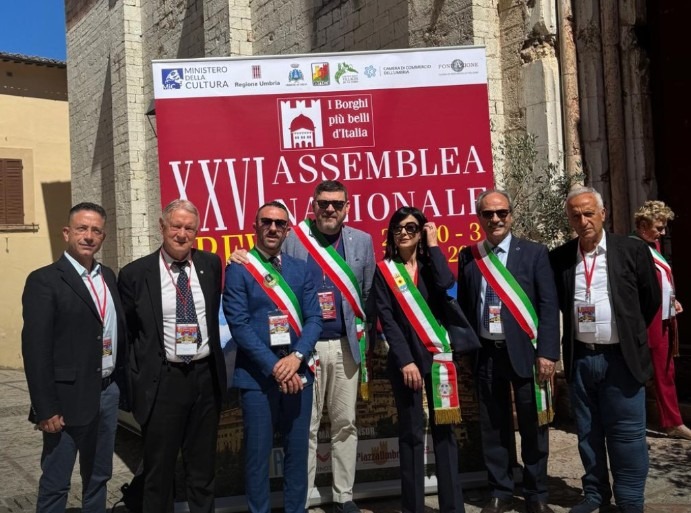 Trebisacce protagonista all’Assemblea Nazionale de I Borghi più Belli d’Italia - Foto: Uff. Stampa Comune di Trebisacce