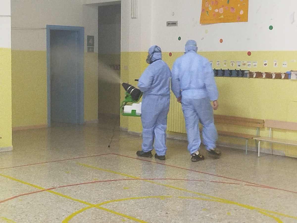 Marano Marchesato, completata la disinfestazione e la sanificazione delle scuole - Foto: Uff. Stampa Comune di Marano Marchesato 