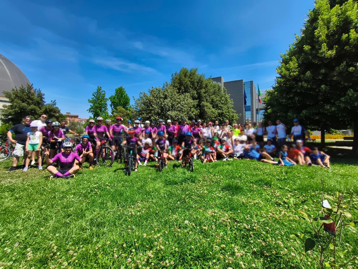 Rende celebra l’80° anniversario della Repubblica con oltre 100 ciclisti in festa - Foto: Uff. Stampa Comune di Rende