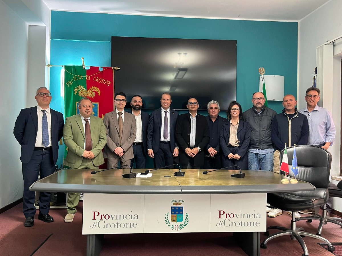 Provincia di Crotone, conferite le deleghe ai consiglieri eletti: Punelli nominato vicepresidente - Foto: Uff. Stampa Provincia di Cosenza